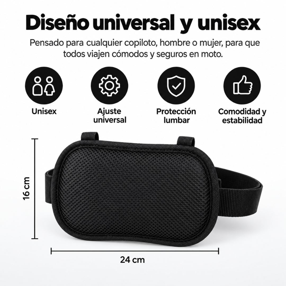 RideHug™ - Cinturón de Seguridad para Moto